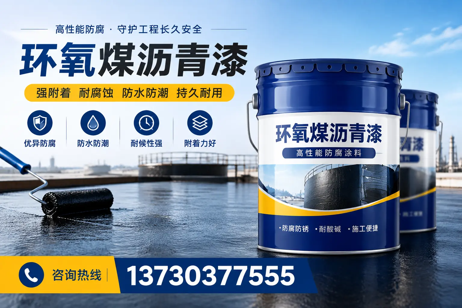 如何判断环氧煤沥青漆的质量?嵊州消费者指南